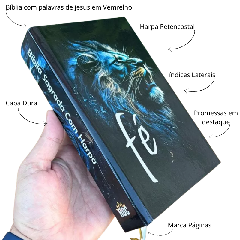 B&iacute;blia F&eacute; Azul 